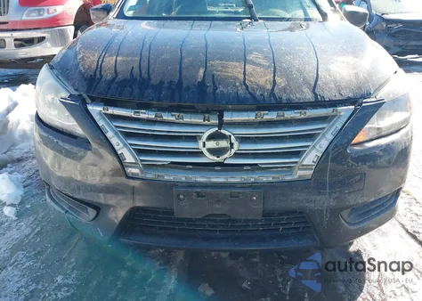 2013 Nissan Sentra Sv z USA, uszkodzony, nr VIN 1N4AB7AP7DN909614